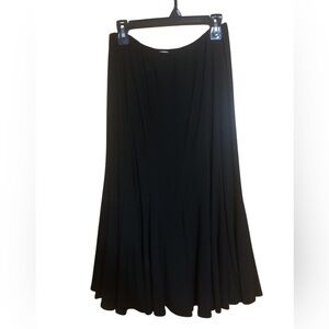 Women’s Joseph Ribkoff Black Fit & Flared Midi Skirt